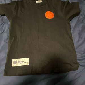 Dragon Ball Z capsule Corp black shirt with orange ball